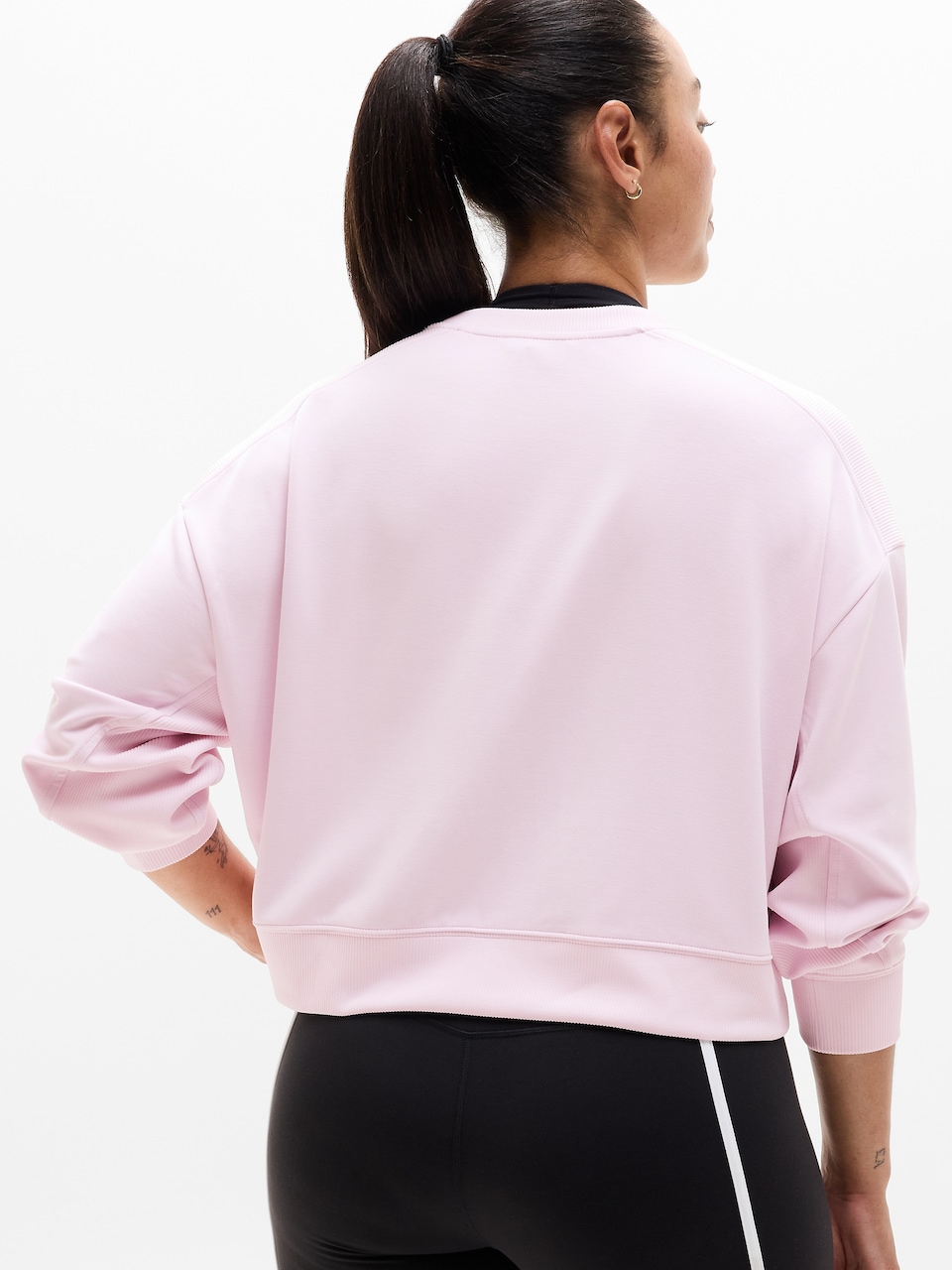 Seasoft Rib Crewneck Sweatshirt