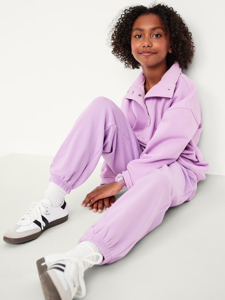 Favorite Fleece High-Waisted Jogger Sweatpants for Girls
