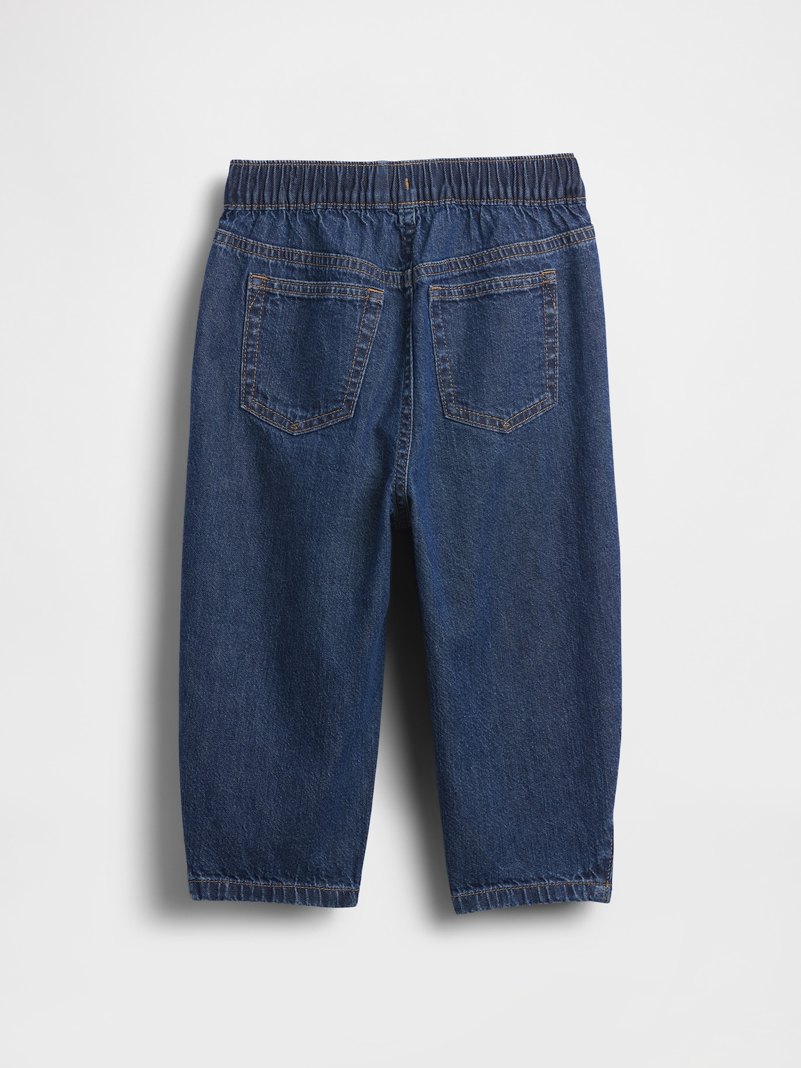 Baby & Toddler Pull-On Barrel Jeans