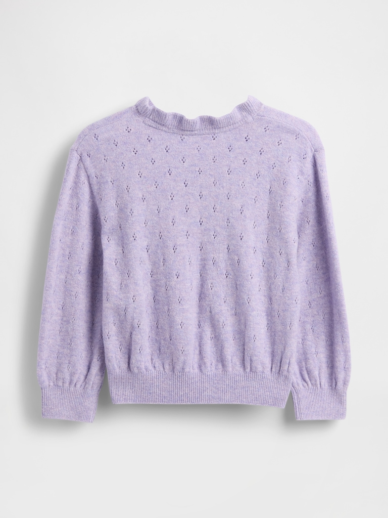 Baby & Toddler CashSoft Pointelle Sweater