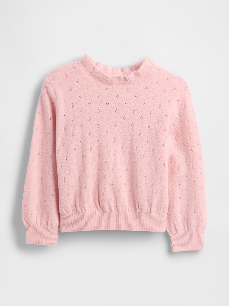 Baby & Toddler CashSoft Pointelle Sweater