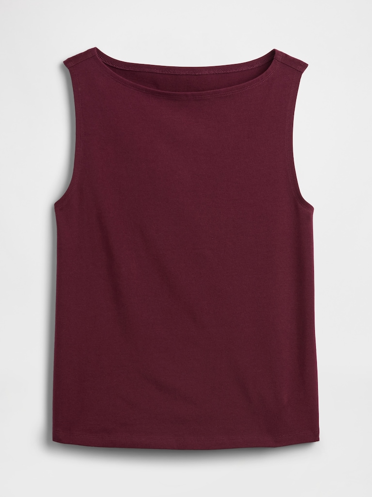 Boatneck Tank Top