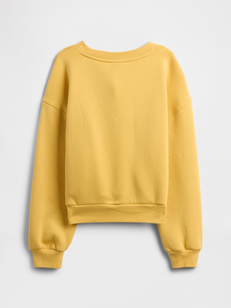 Kids Oversized Crewneck Sweatshirt
