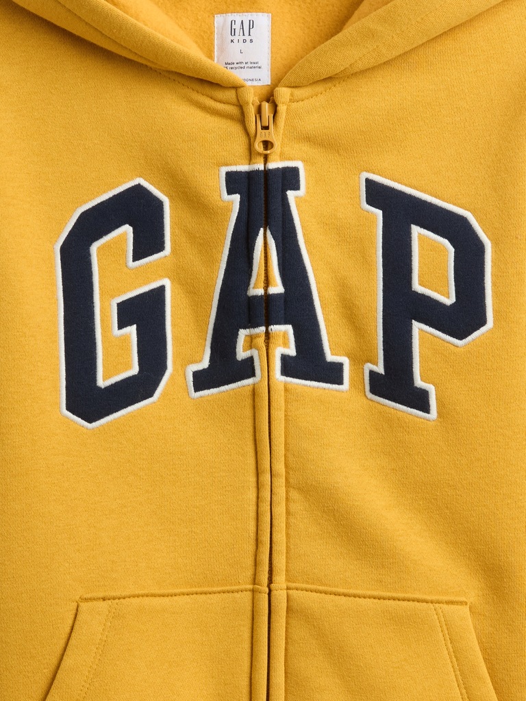 Kids Relaxed Gap Logo Zip Hoodie