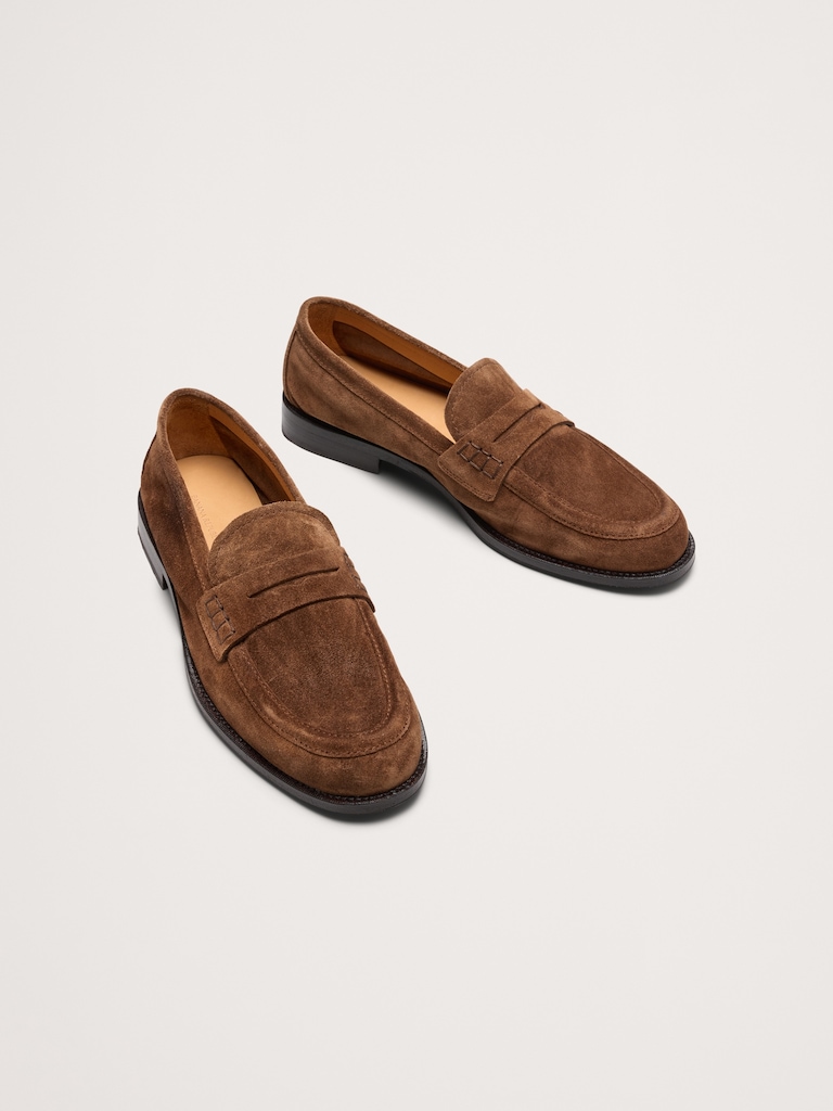 Suede Penny Loafer