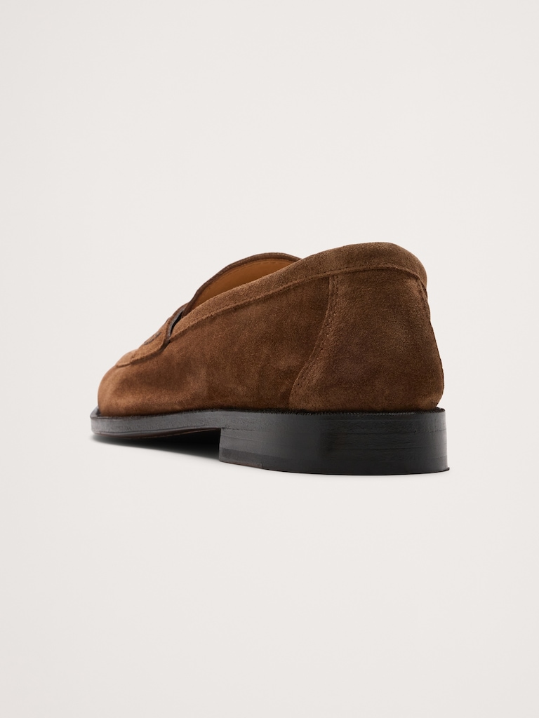 Suede Penny Loafer