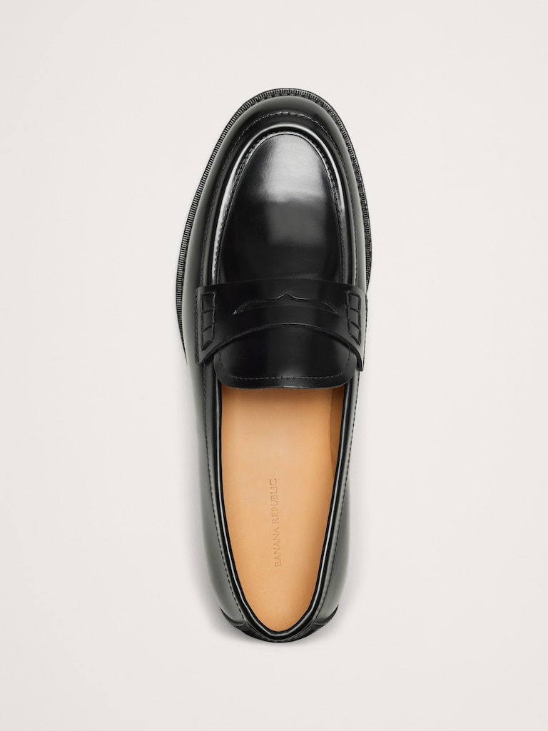 Leather Penny Loafer