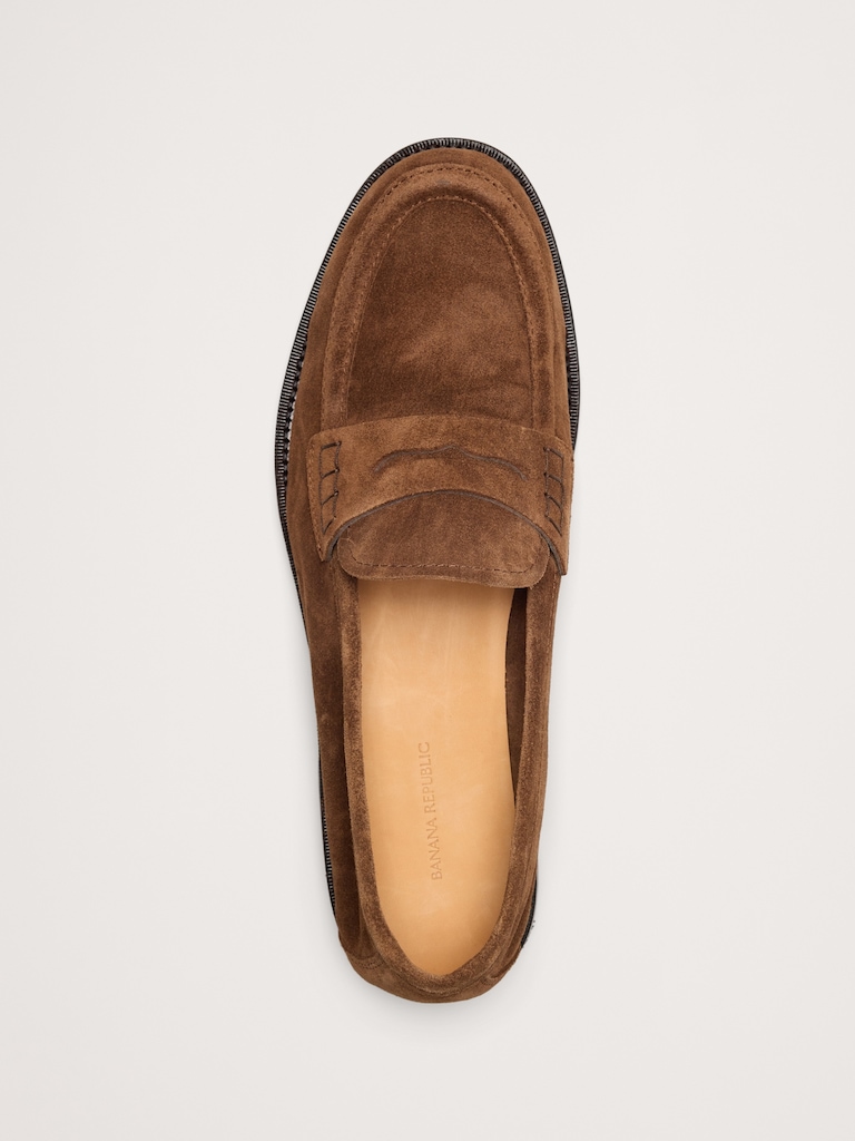 Suede Penny Loafer