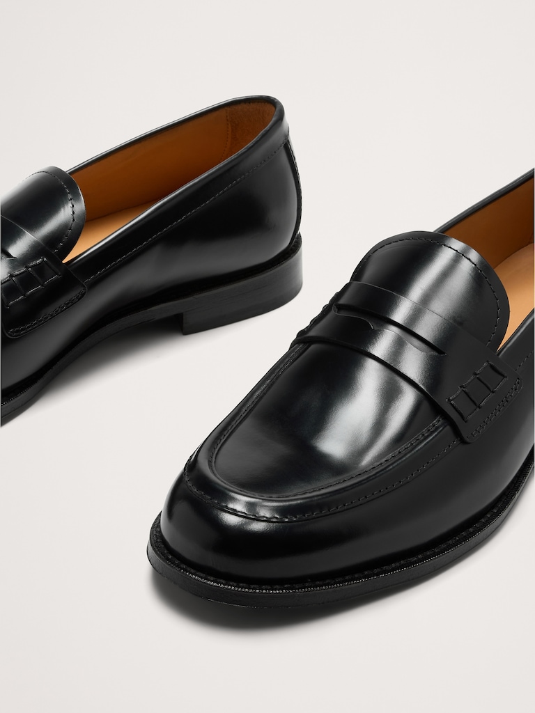 Leather Penny Loafer