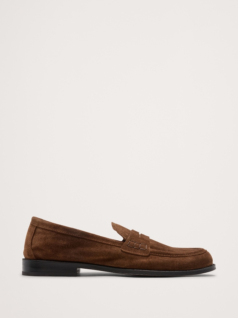 Suede Penny Loafer