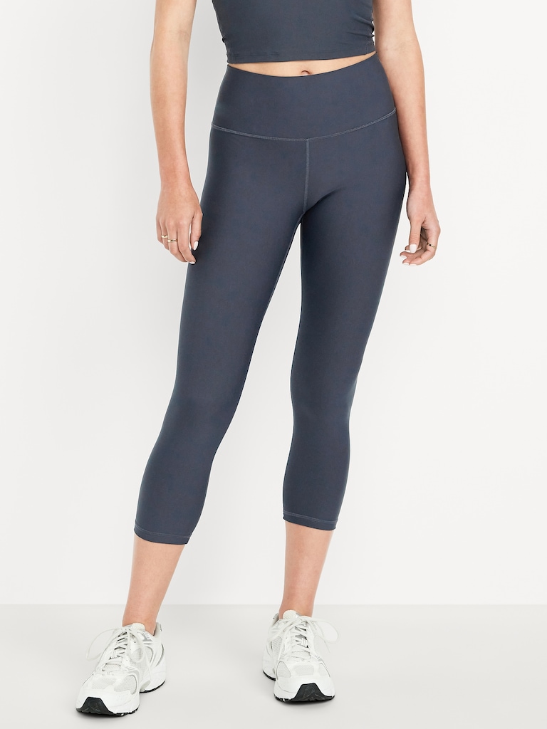High-Waisted PowerSoft Crop Leggings