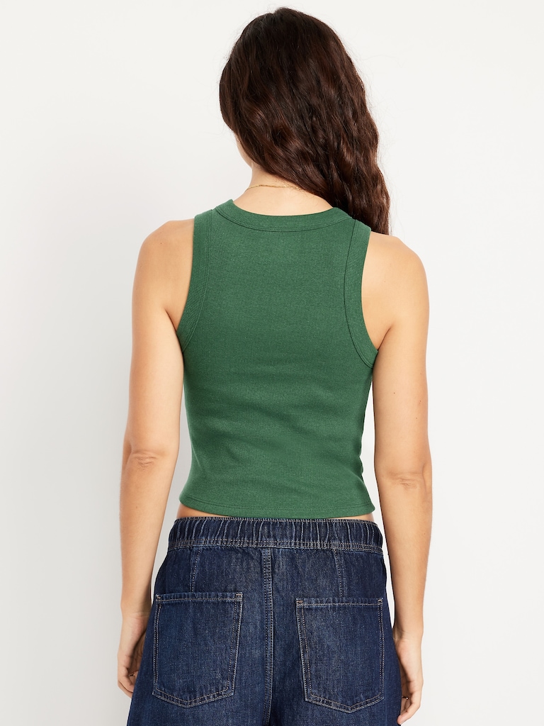 Snug Crop Tank Top