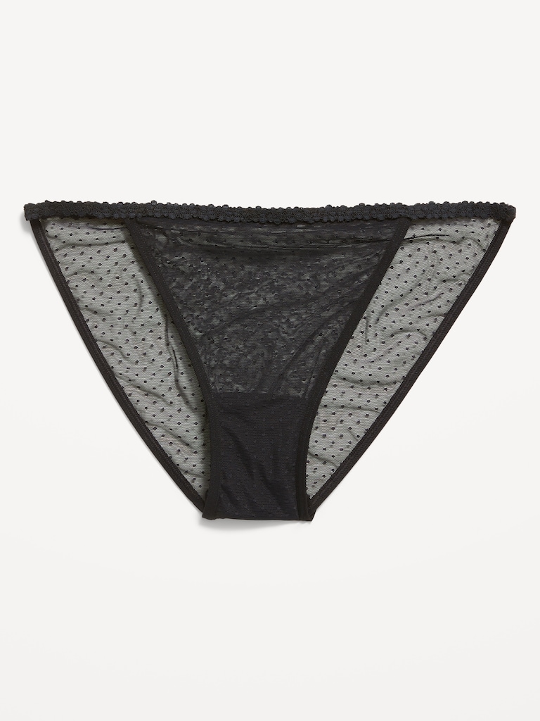 Mesh String Bikini Underwear