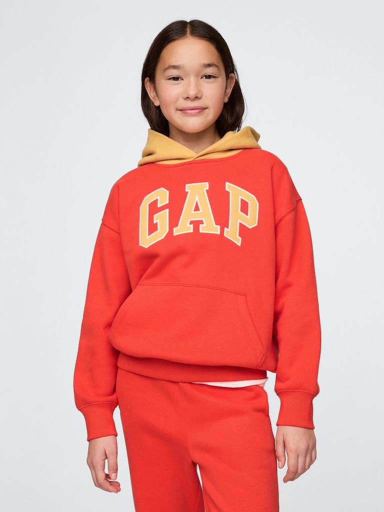 Kids Vintage Soft Logo Hoodie