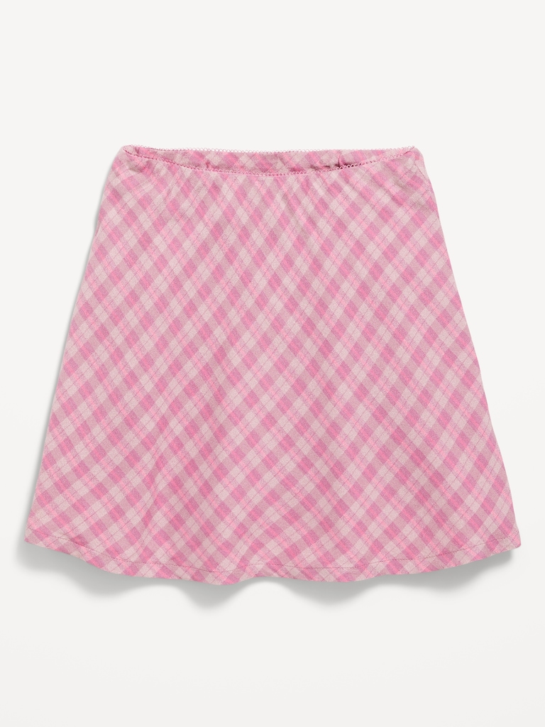 Printed Crepe Skirt for Girls