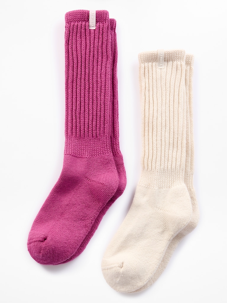Athleta Girl Scrunch Sock 2-Pk