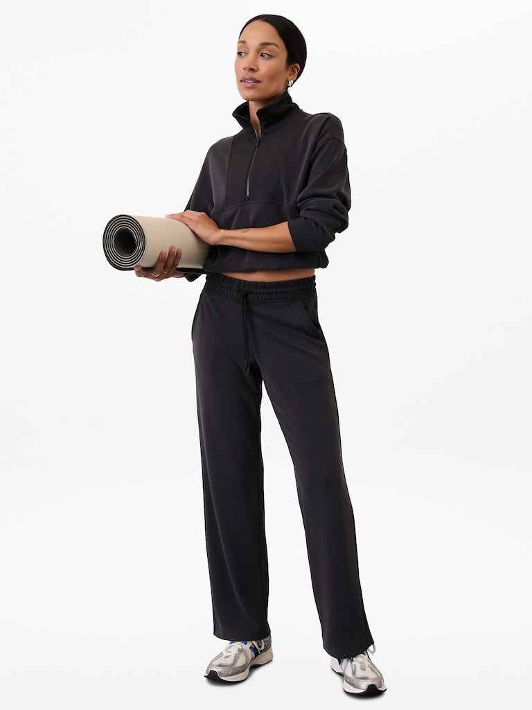 Seasoft Mid Rise Straight Pant