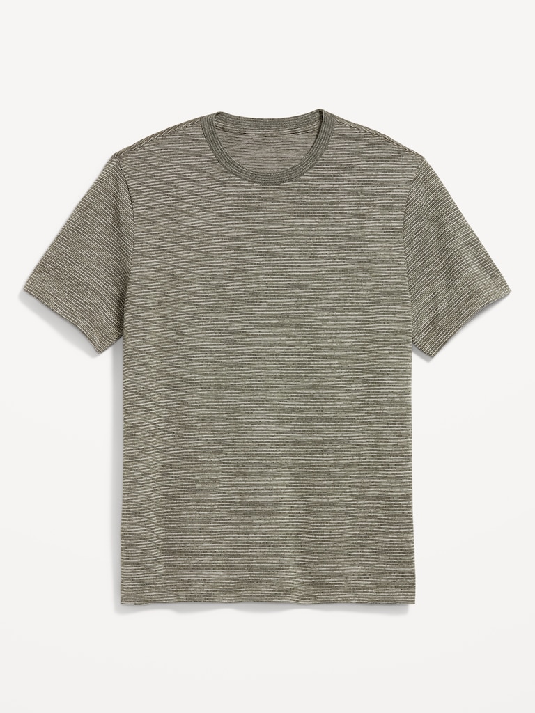 Crew-Neck Striped T-Shirt