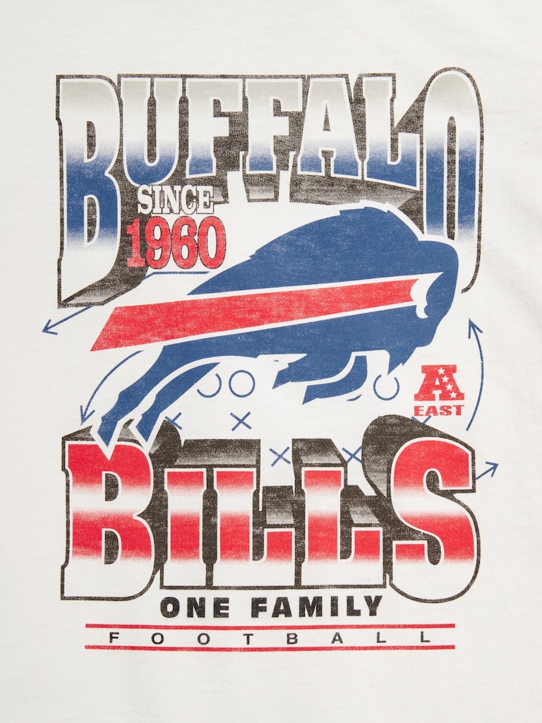 Buffalo Bills Gender-Neutral Graphic T-Shirt for Kids