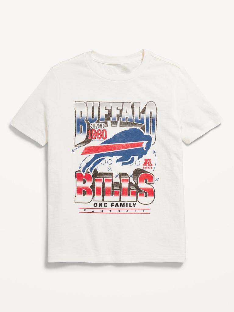 Buffalo Bills Gender-Neutral Graphic T-Shirt for Kids