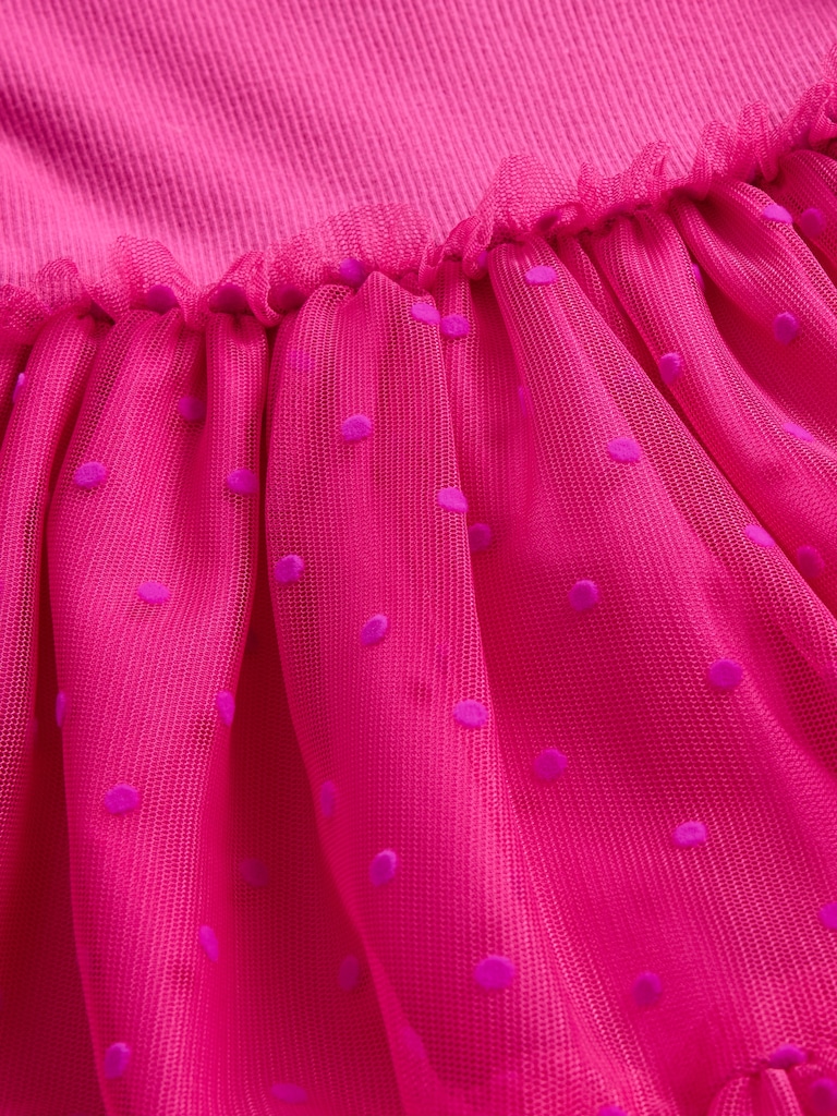 Baby & Toddler Mixed Media Tulle Dress
