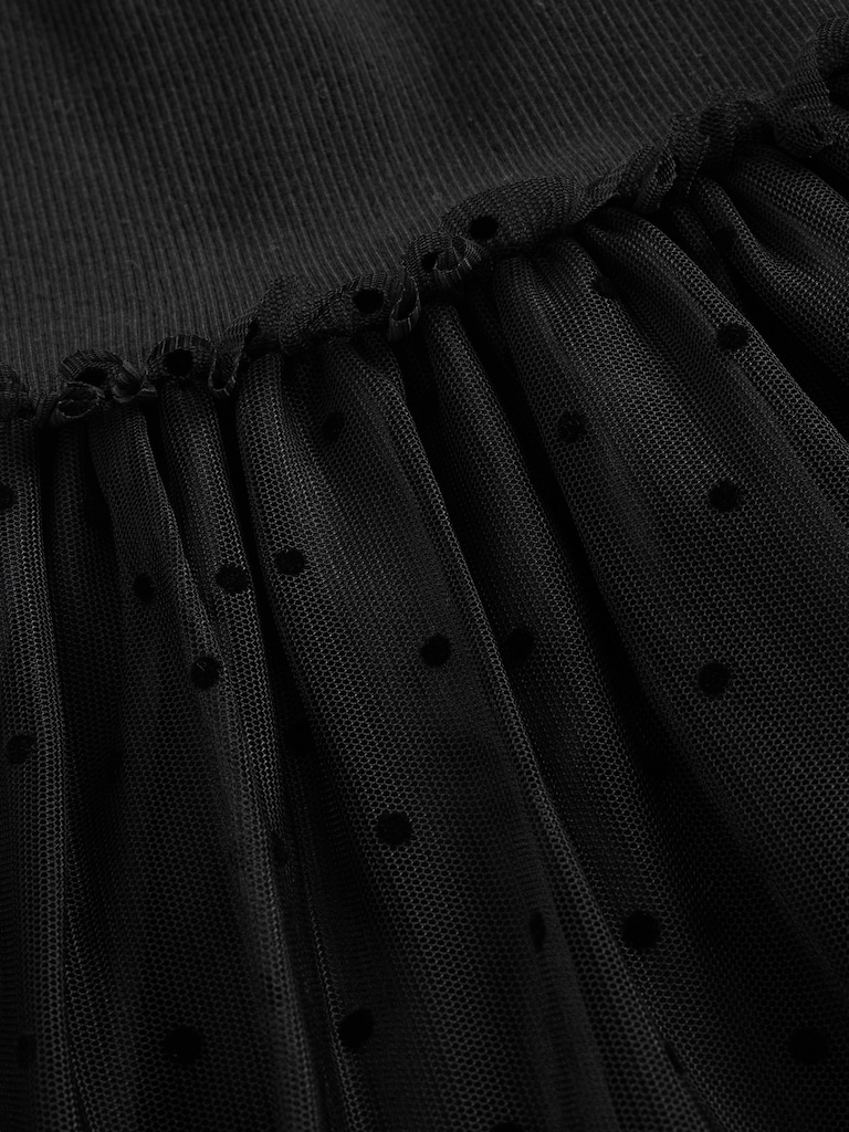 Baby & Toddler Mixed Media Tulle Dress