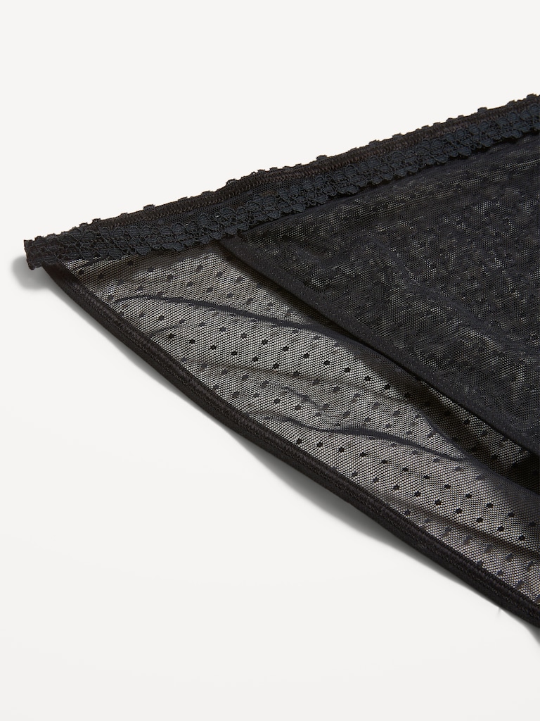 Mesh String Bikini Underwear