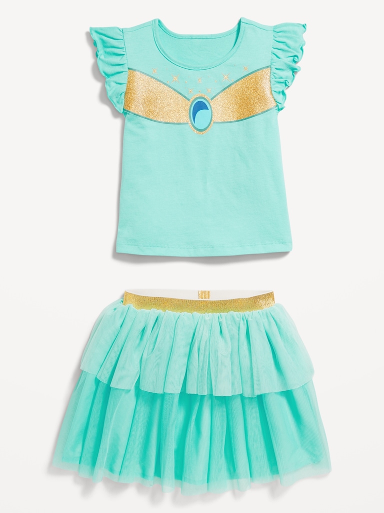 Disney© Princess T-Shirt and Tutu Skirt Set for Toddler Girls