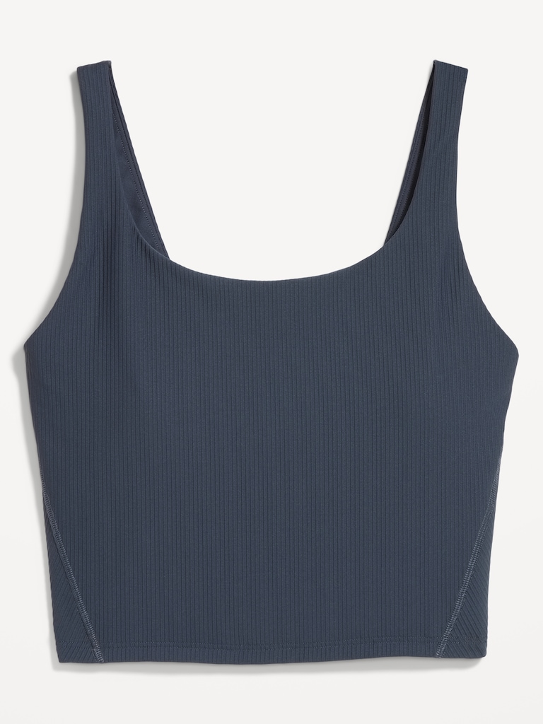 Light Support PowerSoft Rib Longline Sports Bra