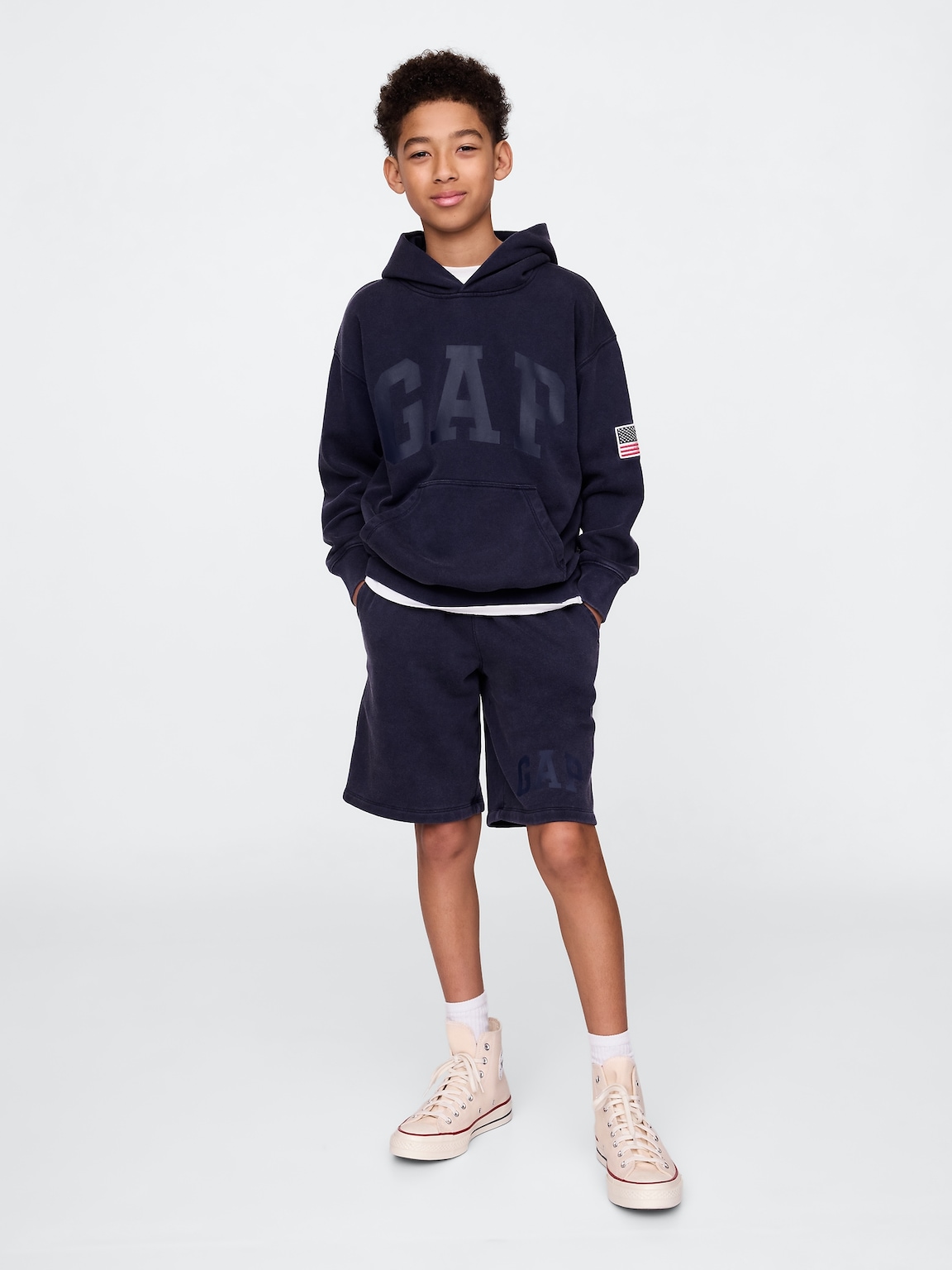 Kids VintageSoft Gap Logo Hoodie
