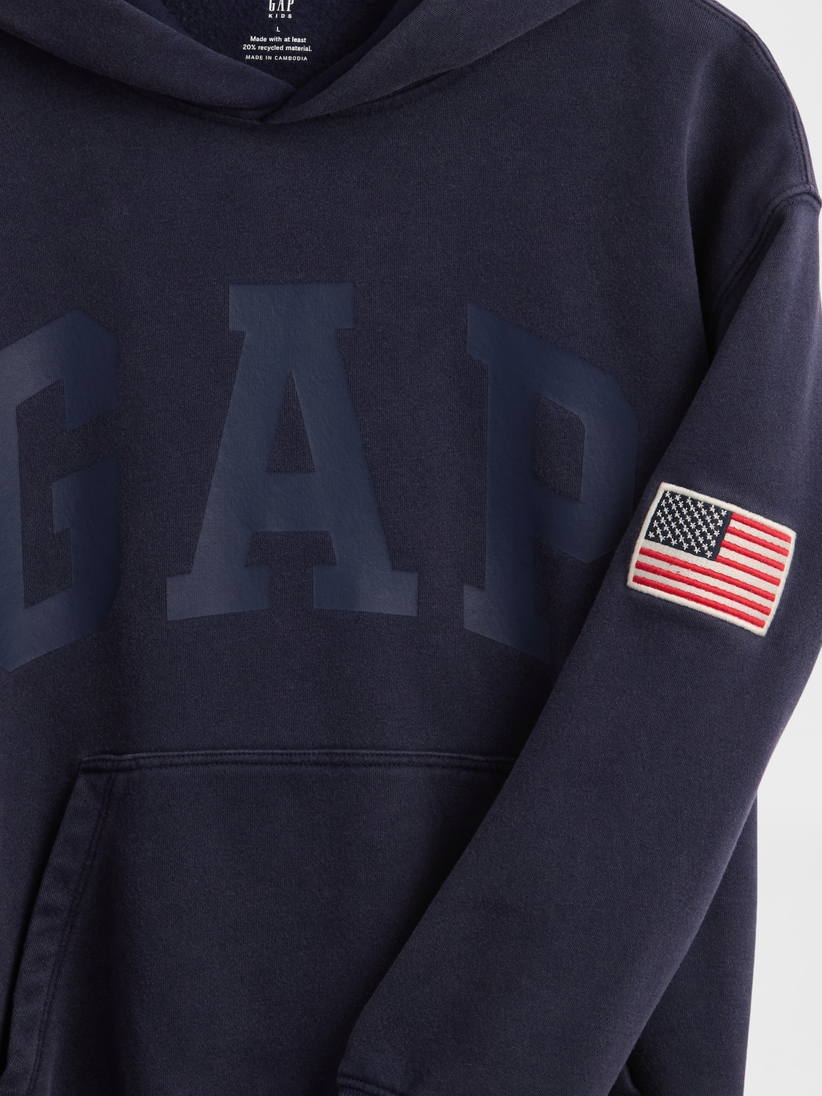 Kids VintageSoft Gap Logo Hoodie