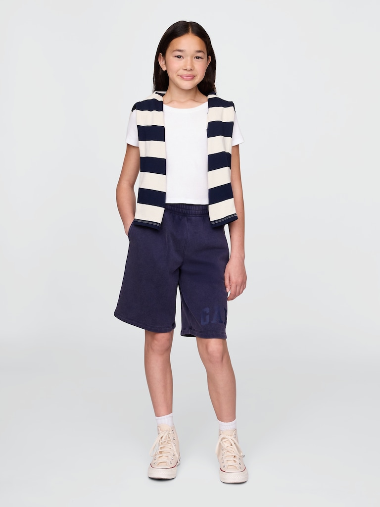 Kids VintageSoft Logo Sweat Shorts