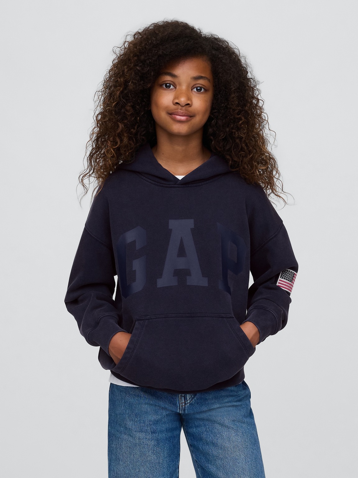 Kids VintageSoft Gap Logo Hoodie