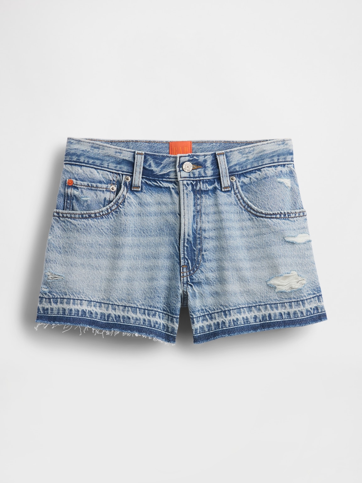 GapStudio Low Rise Stride Denim Shorts