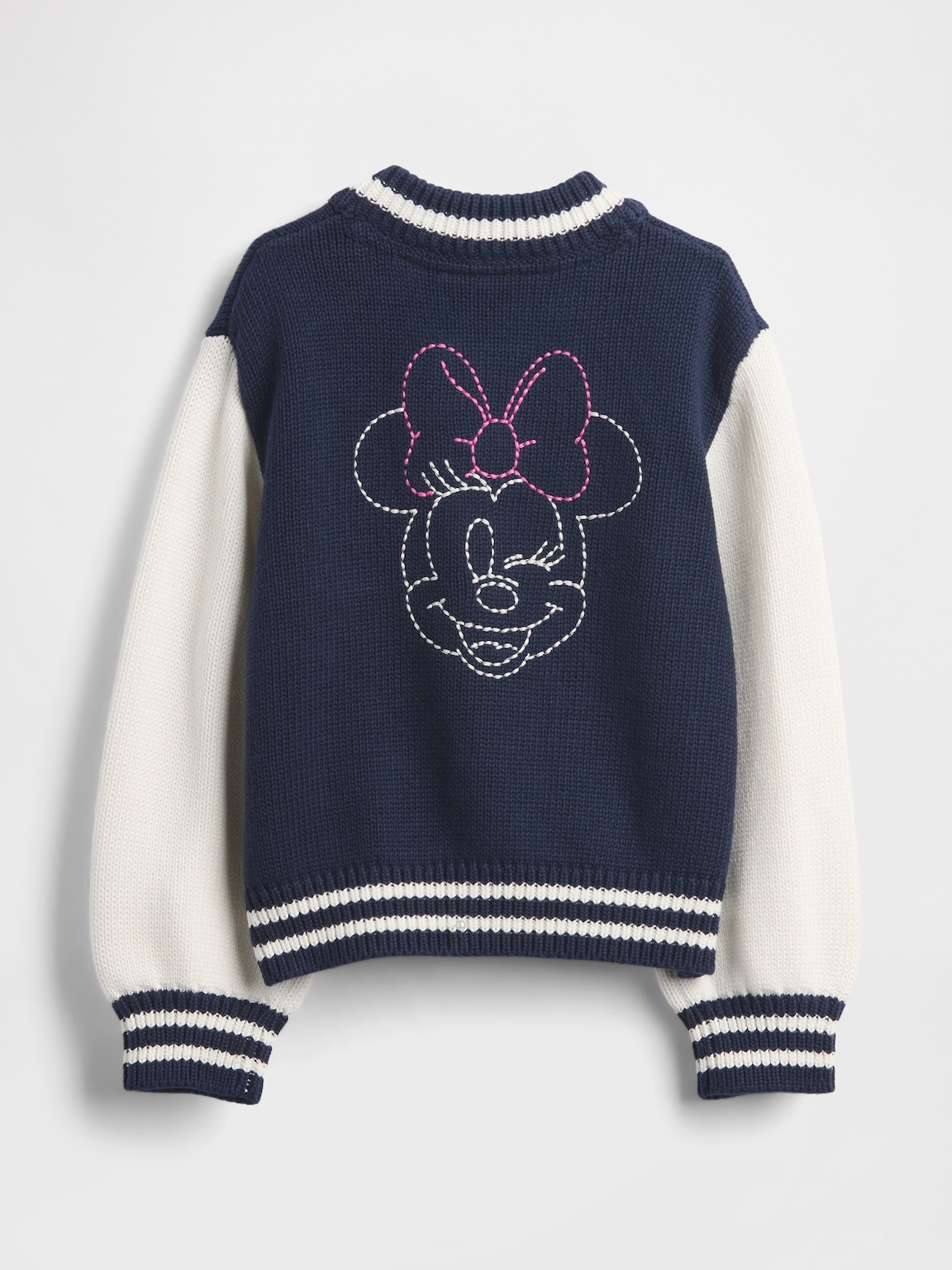 Gap × Disney Baby & Toddler Minnie Mouse Varsity Sweater 