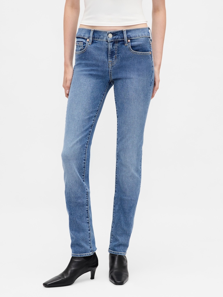 Low Rise True Skinny Jeans