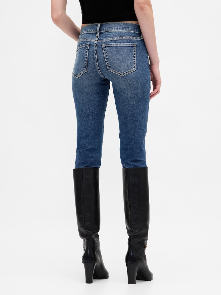 Low Rise True Skinny Jeans