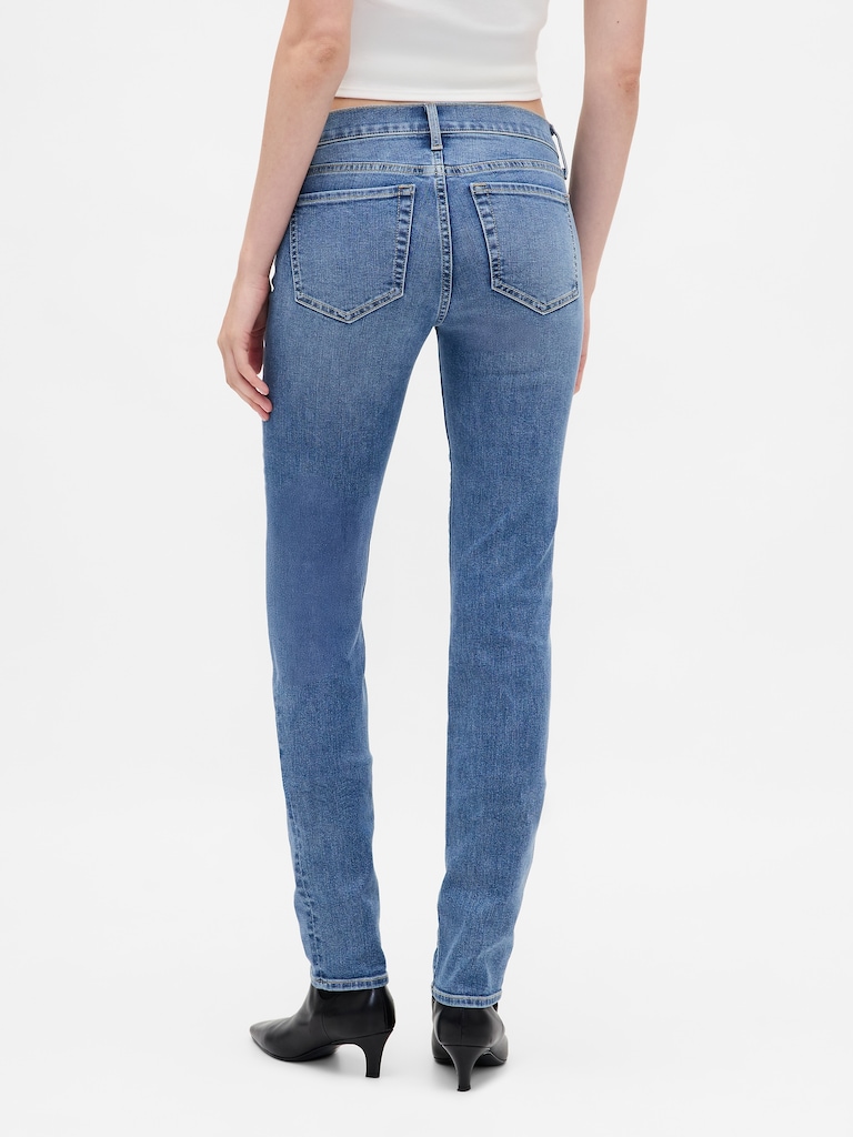 Low Rise True Skinny Jeans