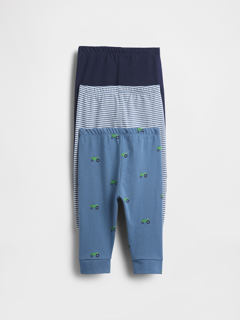 Baby First Favorites Organic Cotton Pants (3-Pack)