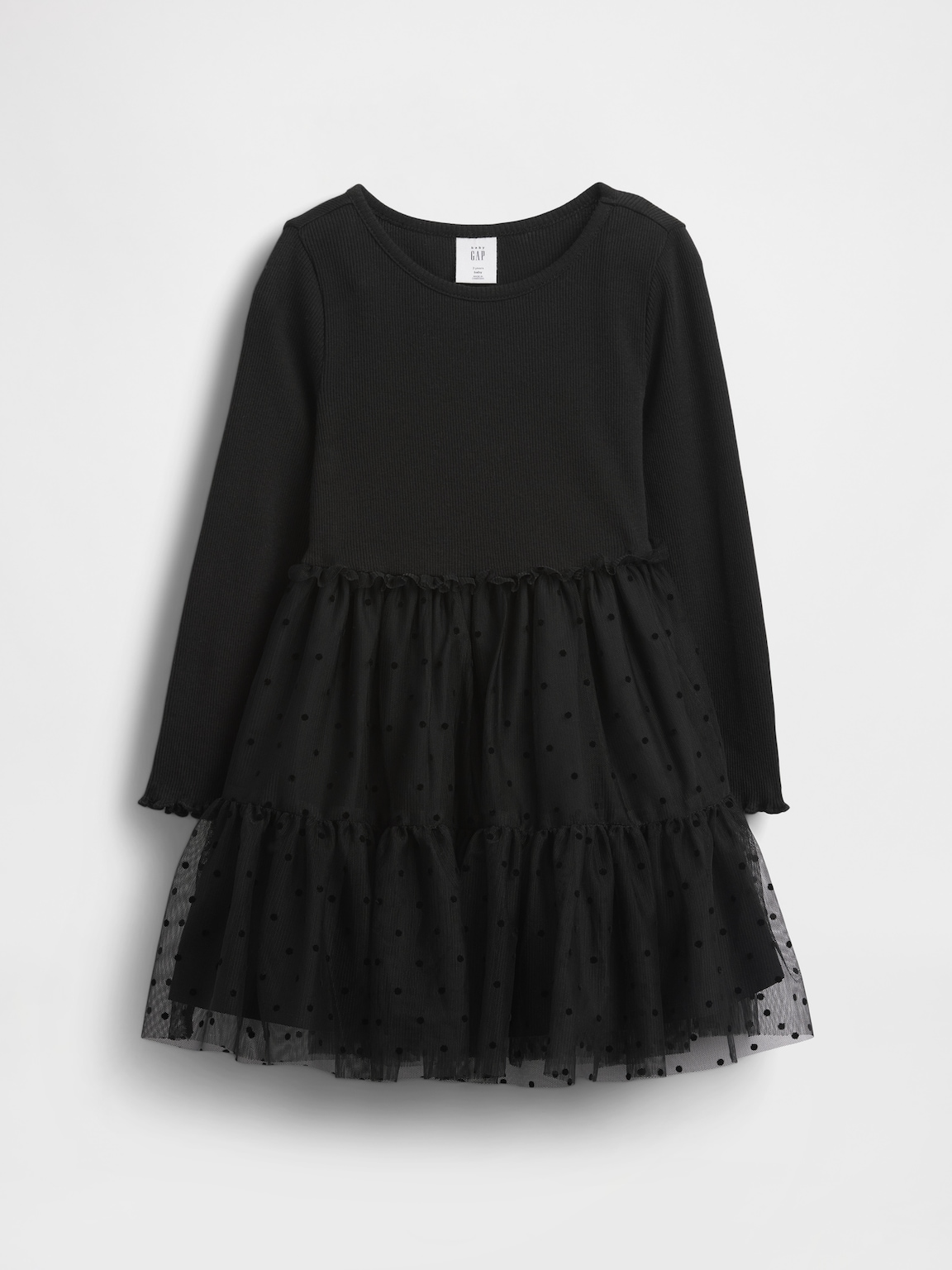 Baby & Toddler Tulle Mixed Media Dress