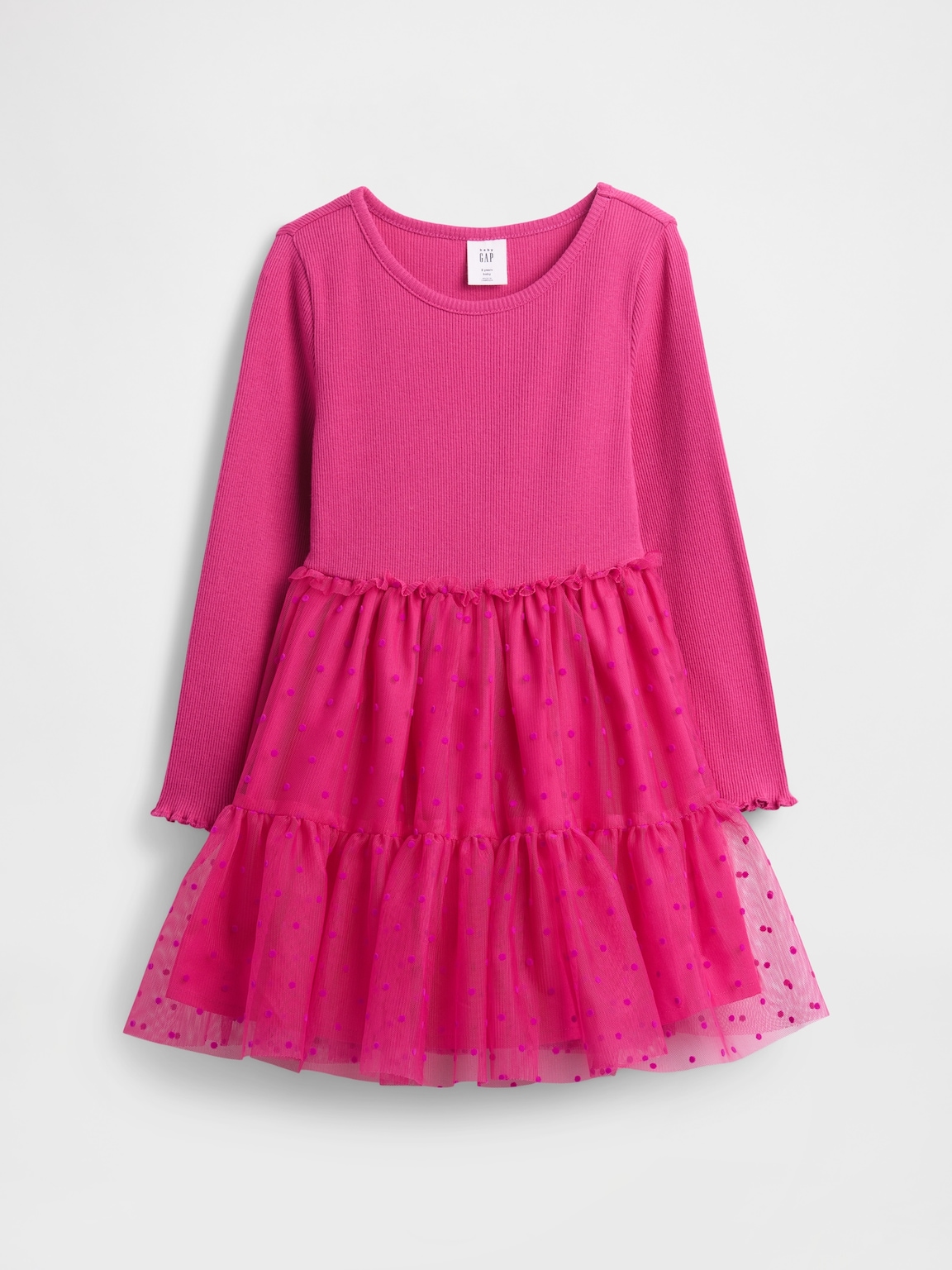 Baby & Toddler Tulle Mixed Media Dress