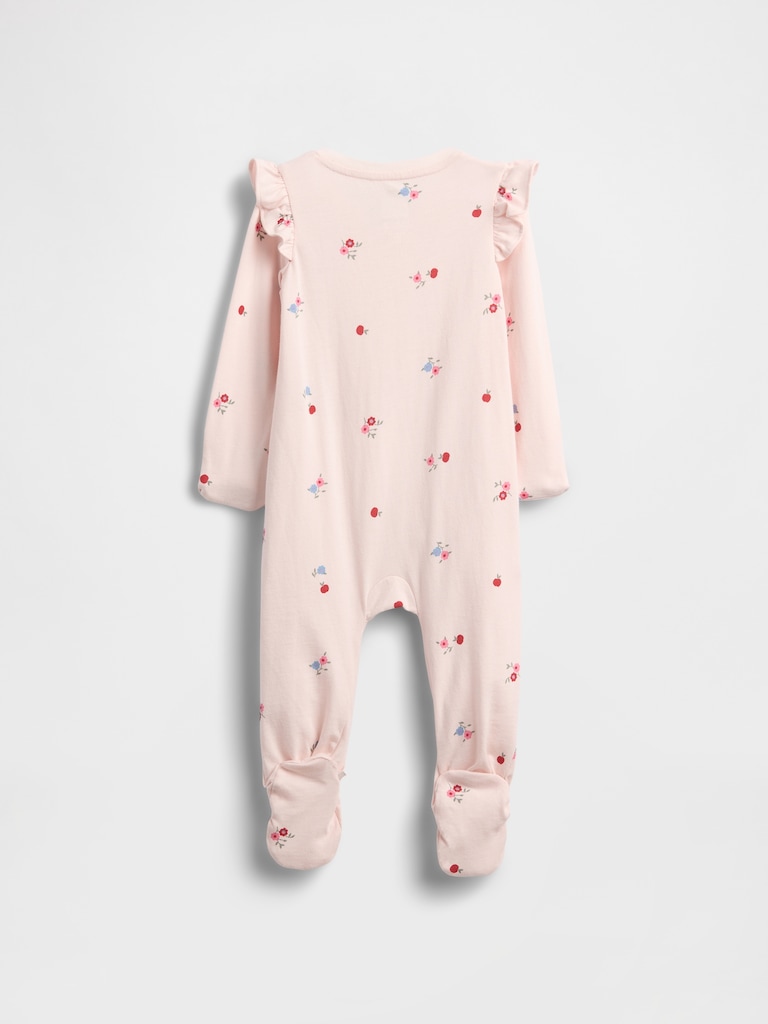 Baby First Favorites Organic Cotton Footed One-Piece