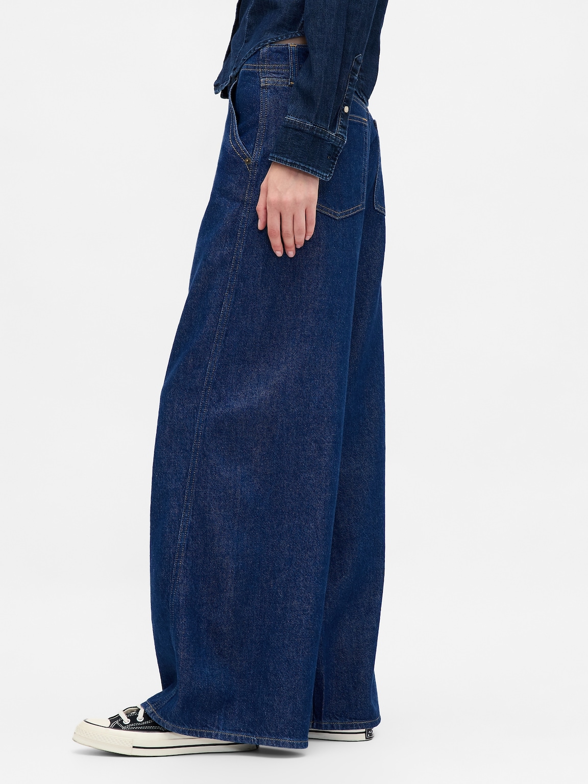 Mid Rise UltraSoft Baggy Jeans