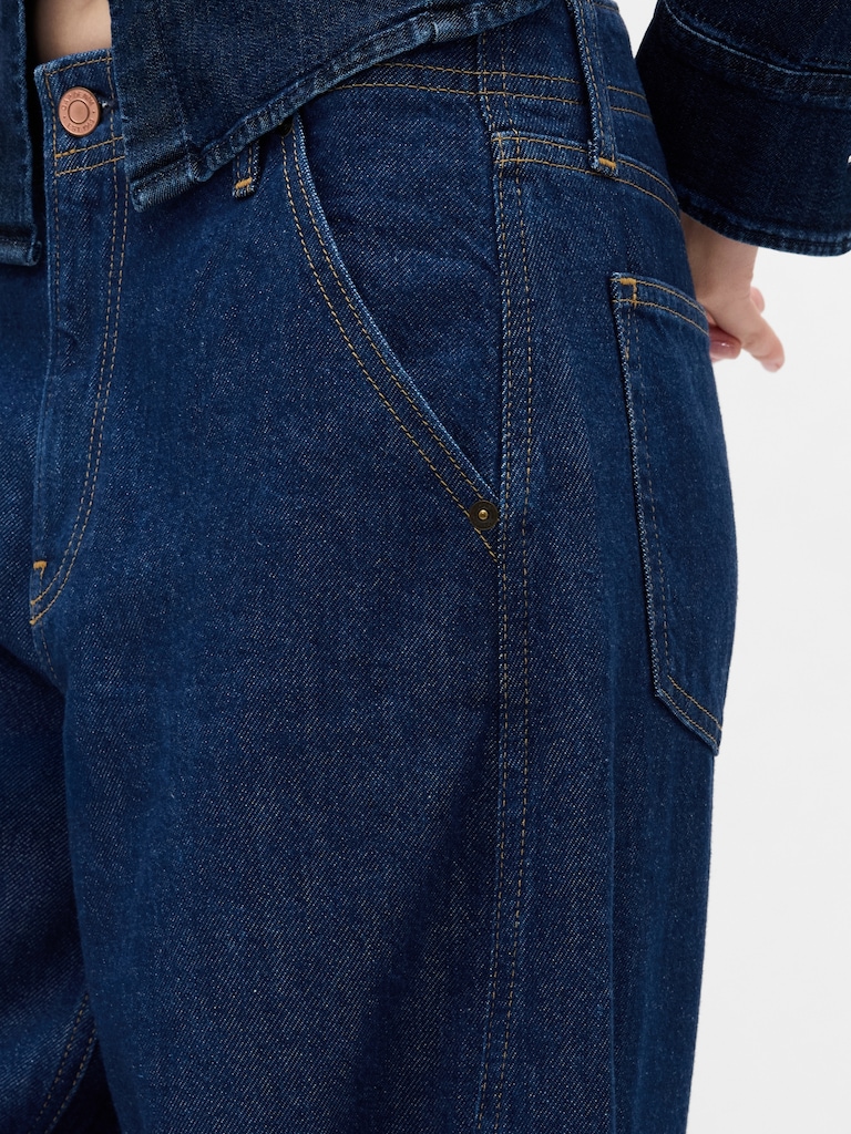 Mid Rise UltraSoft Baggy Jeans
