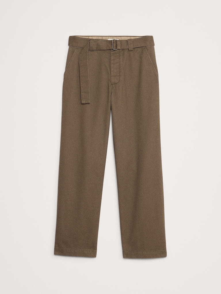 Loose Chino with Belt