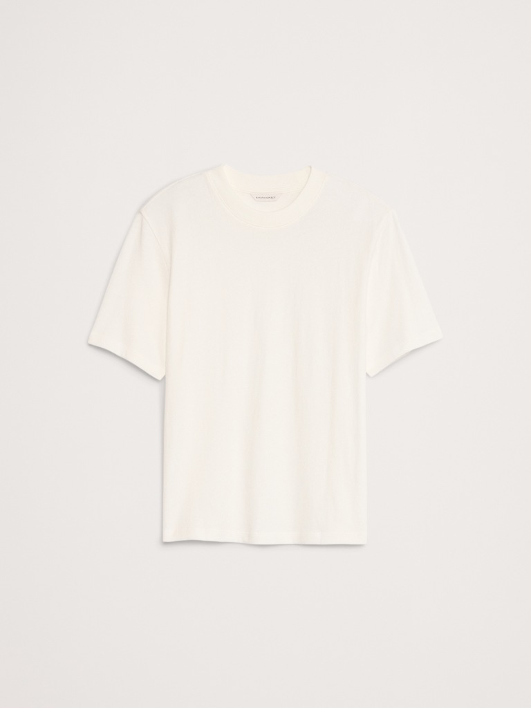 Relaxed Jersey Cotton Crew-Neck T-Shirt