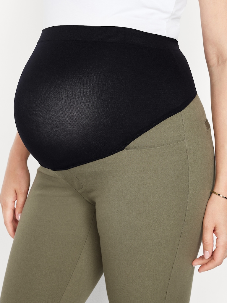 Maternity Full-Panel Pixie Ankle Pants