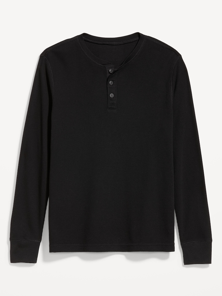 Waffle Henley T-Shirt