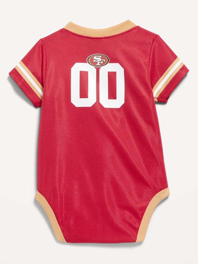 San Francisco 49ers Graphic Mesh Bodysuit for Baby