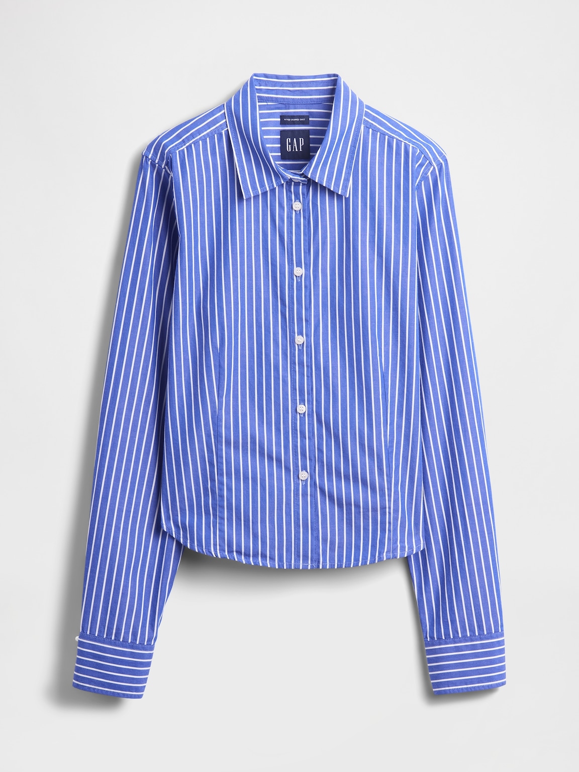 Organic Cotton Fitted Crop Shirt